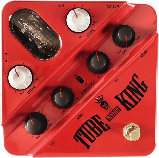 You can see the valve glowing away, making your amp sound better